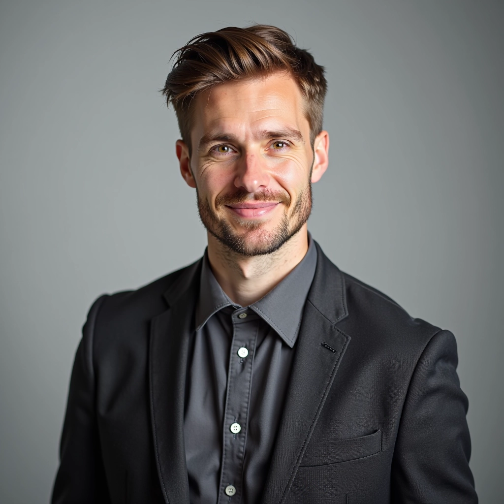 Tomáš Novotný, Senior Fashion and Lifestyle Editor at publinat, portrait photo